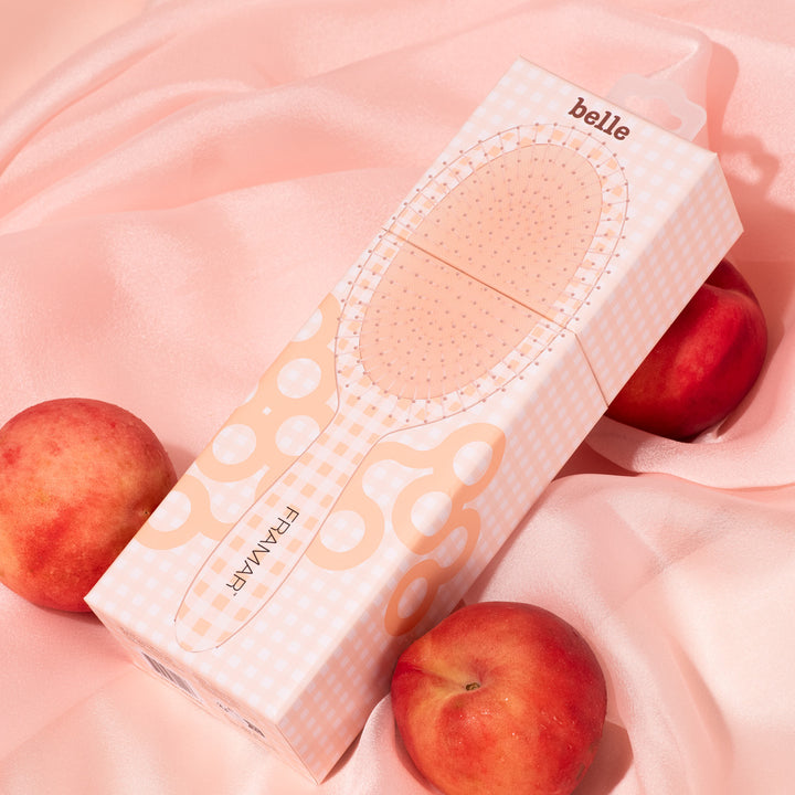 FRAMAR Detangle Brush Peach Please - Belle