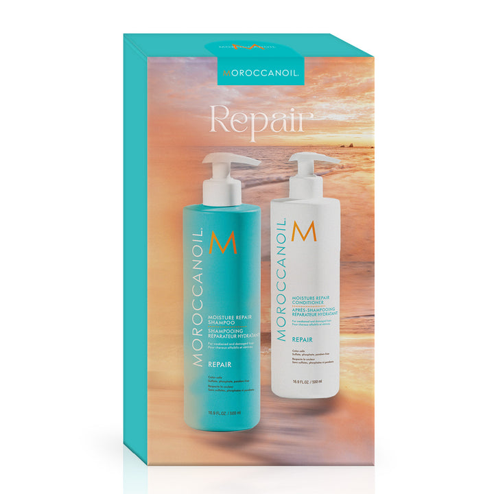 MOROCCANOIL Moisture Repair Shampoo & Conditioner 500 ml Duo