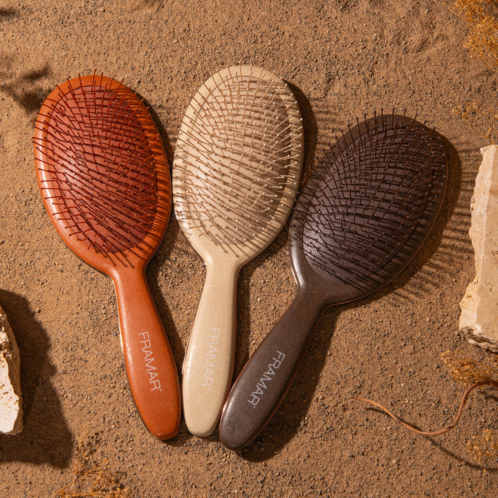 FRAMAR Terra - Detangle Brush, Clay