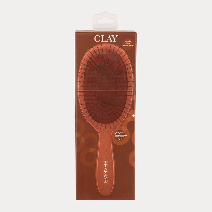 FRAMAR Terra - Detangle Brush, Clay