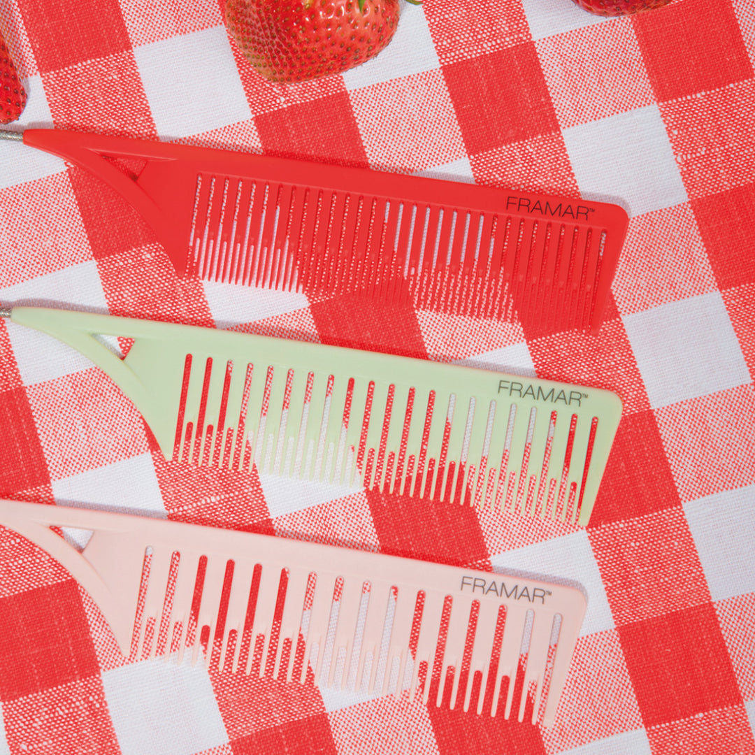 FRAMAR Dreamweaver Comb Strawberry Shortcake, piikkikampa (3 kpl)