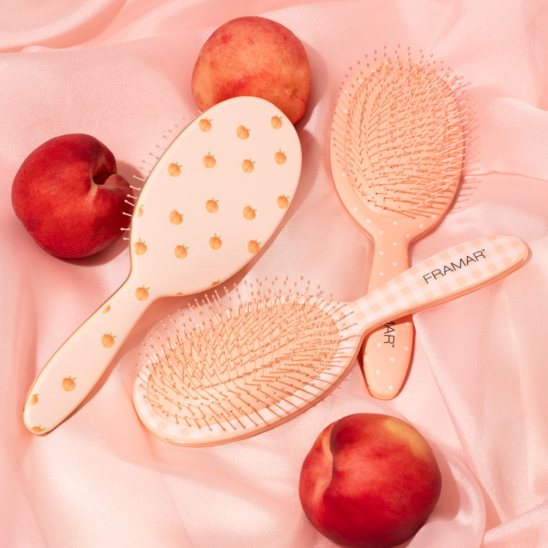 FRAMAR Detangle Brush Peach Please - Belle