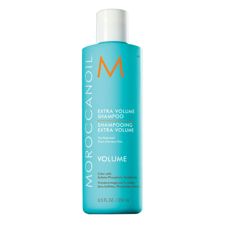 Moroccanoil tuuheutta shampoo turkoosi pullo
