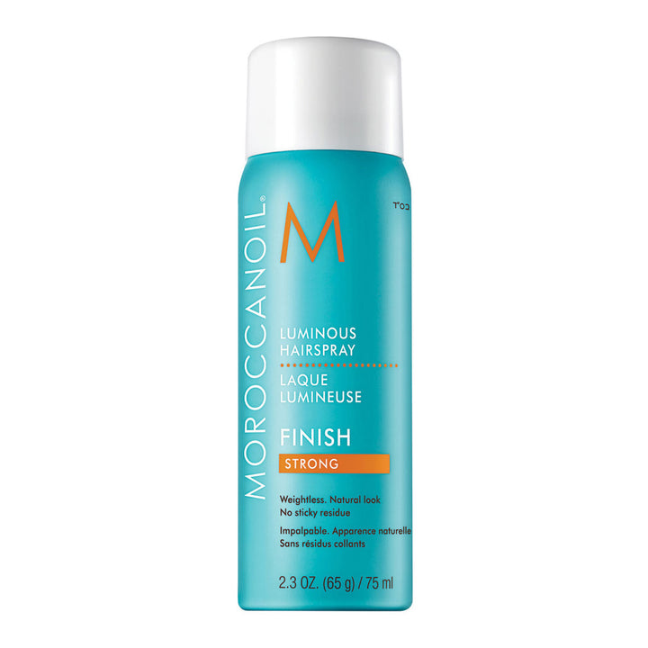 Moroccanoil matkakokoinen vahva hiuslakka luminous hairspray
