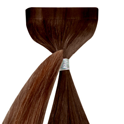 Teippihiuspidennys balayage vaaleanruskea