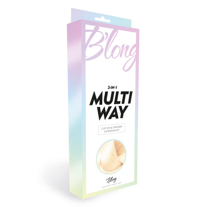 BLONG Multiway- klipsisetti 45 cm #1 musta